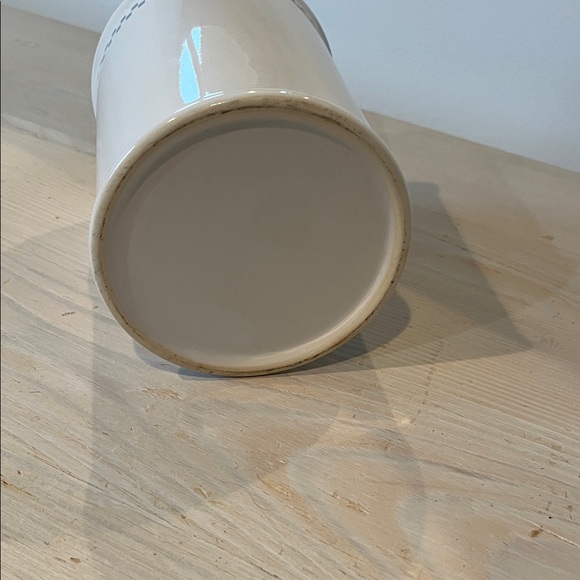 1990s Vintage Country Goose Ceramic Cooking Utensil Jar Moonlight - Picture 4 of 4